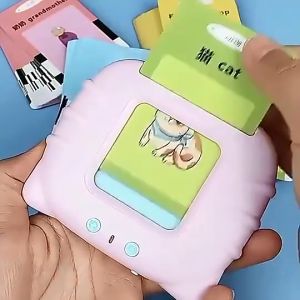 KSL Kid Card Type Early Education Machine Interactive Eye Protection Card Reader Iightweight And Comfortable Design