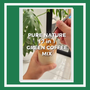 PURENATURE GREEN COFFEE MIX 3 BOXES