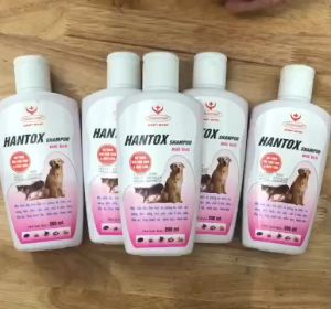 Sữa tắm Hantox 200ml diệt ve ghẻ rận bọ chét chó mèo. hương thơm nhẹ tác dụng kéo dài