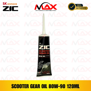 Zic Scooter Gear Oil 80w90 Synthetic 120mL 1PC