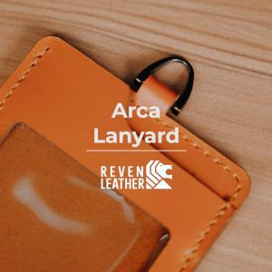 Reven Leather - ID Card Arca Landyard ID CARD HOLDER NAME TAG KULIT NAME TAG ID CARD KULIT SAPI Asli