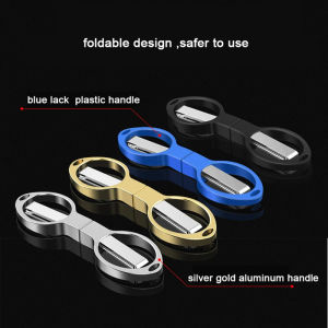 Carbon steel scissors foldable fishing knots woven lines cutters fishing tools cutting lines fishing accessories outdoor