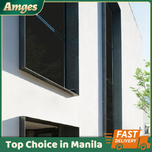 All Black Tint Opaque Glass Sticker Unidirectional Light Blocking Bedroom Sunscreen Insulating Film Window Film