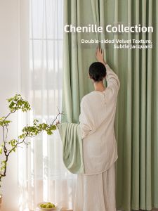 High-End Custom Made Blackout Curtain For Living Room and Bedroom