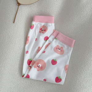 cat and  fish | Cotton Baby Long Pants