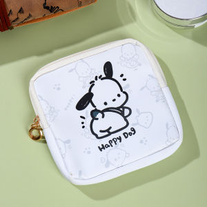 Cute Childrens Crossbody Backpack Waterproof Outdoor Toys Coin Purse Girls Backpack Winnie the Pooh Patches Dog Design