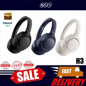 QCY H3 ANC Bluetooth 5.4 Wireless Headphones Hi Res Audio Headphones 43 dB Hybrid Active Noise Cancellation Headphones 70H