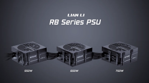 LIAN LI RB0550B 550w & RB0650B 650w & RB0750B 750w BRONZE 80+ ATX 3.1 PC Desktop PSU Power Supply Black