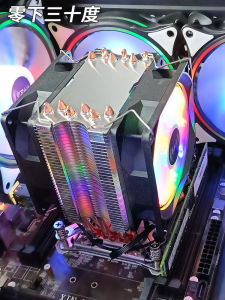 Thiết Bị Làm Mát CPU Bằng Đồng Nguyên Chất 13 Gen 6 Ống Dẫn Nhiệt 1200 Quạt Ồn 115X79X99 Vít Cố Định 2011i3i5