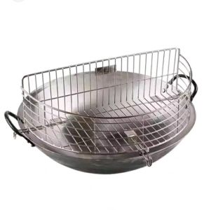 tirisan minyak atas wajan diameter 32cm buat jualan gorengan
