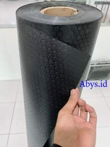 Lapisan Hardcase PVC Hexagonall lapisan triplek 120X50 cm