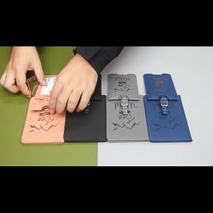 Portable Passport Holder Luggage Tag Set RFID Anti-Magnetic Passport Book Travel Identification Card Holder