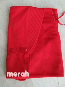 Kerudung Nama Pakai Bunga Gratis Bordir Nama Sendiri