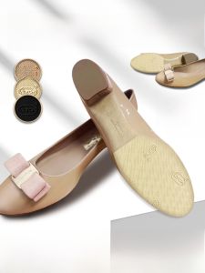 Ferragamo Ladies High Heels Sole Stickers Genuine Leather Anti-wear Anti-slip Silent Shoe Bottom Stickers Fashion Accessories