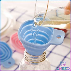Need. Foldable Silicone Funnel Hopper Oil Liquid Filling Tools Kitchen Supplies