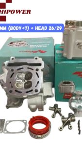 COMBO HIPOWER BLOCK + SUPERHEAD LC135 Y15 BLOCK BODY PANJANG +7MM 65MM 68MM 70MM 72MM 23/26 22/25 24/27 25/28 26/29