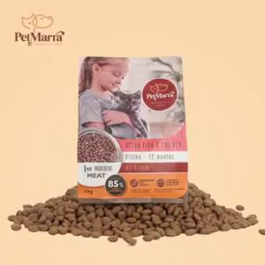 PetMarra Kitten Dry Food Beef and Milk Flavor 7kg - PetMate cats beefs kibbles kibble milky