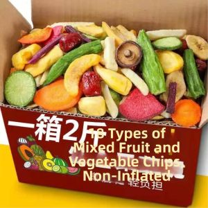 Mixed Dehydrated Fruit and Vegetable Crisps