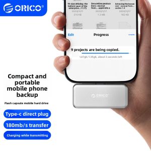 Orico | Magnetic External Solid State Drive For iPhone Backup