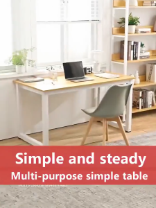 Table Desk Computer Table Office Table Study Desk Gaming Table Wooden Laptop Study Table Dining Table 140/120/100/80CM