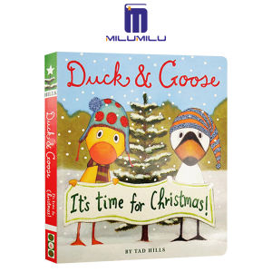 Duck & Goose Its Time for Christmas! Board book – Illustrated by Tad Hills Original English books