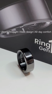 SEEKEN Premium Smart Ring | Fitness & Sleep Tracker | 5ATM Water Resistant | Touch Control | Fashionable Design | Available in US #8/9/10/11/12