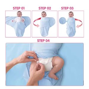 Boys or Girls Baby Air Conditioning Sleep Sack Instant Sleeping Bag Infant Baby Swaddle With Hat 2pcs/Set Newborn Swaddle Cotton Animal Flower