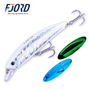 Fjord | Mồi Câu Cá Mặt Nước FJORD Hiệu Ứng UV Nổi Với Khung Thép Tích Hợp 120mm/26g Và 140mm/37g Mồi Nhân Tạo Cho Nhiều Vị Trí Câu Cá Khác Nhau