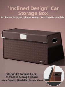 SUOYAN | Car Trunk Organizing Storage Box