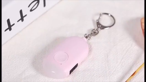 Kids Elderly Women Emergency SOS Personal Alarm Self Defense Keychain- Panic Button Or Pull Pin Alert Device 130 DB Loud Safety