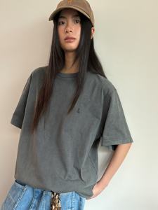 Roaringwild | Summer Short Sleeve Simple Loose Fitting Distressed T-shirt