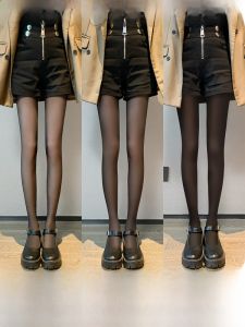 JIAZINI | Thin Anti-Run Sheer 40D Black Hosiery
