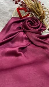 [0.5 METER] Kain Santorini Silk Premium - Original Import Quality
