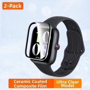 NINGLE | Full Screen Anti-Fall Tempered Glass Film Water Adhesive Soft Protector for Vivo and iQOO Watches