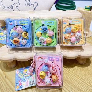 Stress Relief Cute Dinosaur and Cat Toy Keychain Decoration
