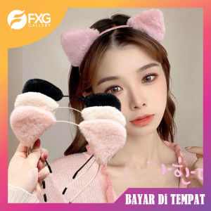 FXG Bando Rambut Wanita Korea Cosplay Kucing Lucu Bondu Anak Dewasa BND01