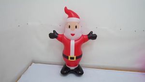 Large Inflatable Santa Claus Decoration Festive Blow‑up Xmas Santa Figure Home Patio Yard Christmas Holiday Party Ornament