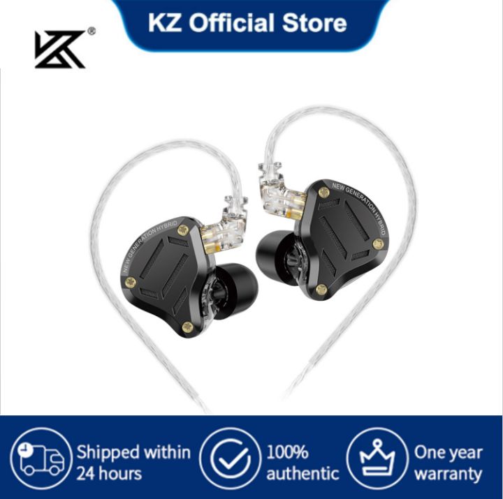KZ Zs10 Pro 2 Trong Tai nghe đeo tai 10Mm màng loa điện động 3-Cách ...