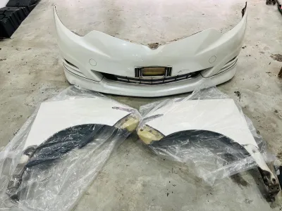Toyota estima acr50 2006 2007 2008 aeras front bumper side fender bodykit body kit lip