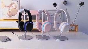 Headphone Nirkabel Bluetooth Gaming Baru / Headset Wireless New + Mikrofon / Microphone Pabrikan 5.3 RGB Noise Canceling Mic Earphone