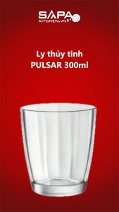 Bộ 6 Ly Thủy Tinh Pulsar Bormioli Rocco 360600M02321990 (305ml / Ly)