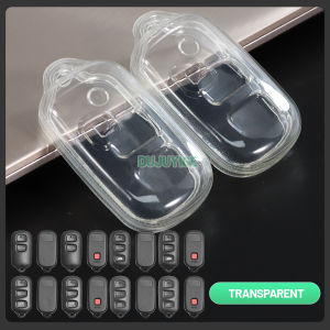 Clear TPU Car Key Case For Toyota FJ Cruiser GSJ10 15 2006-2022 Key Fob Cover Protector Shell Auto Accessories 2015 2016 2017