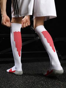 Professional Large Size Football Socks Mens Thickened Towel Bottom Long Tube Player Version Anti-wear Anti-slip Socks ZHIDA