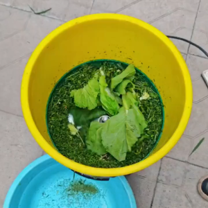 Multi-Function Vegetable Chopper Universal Forage Cutter Large-Capacity Feed Processor Ideal for Farm and Home Use Plastic Lightweight Machine Sturdy