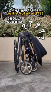 Crolla Aurora Two Way Facing Baby Stroller Auto Fold 0-22kg