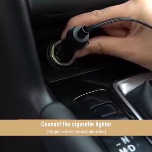 Pam inflator kereta Pemampat Udara Kereta Mudah Alih untuk Kereta Motosikal Suv 30 Silinder Kereta Inflator Tayar Udara 12V pam  Inflator