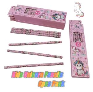 [MSIA SHIP] NOVELTY Kids Unicorn Pencils 6pcs Pack Pek Pensil Unicorn Kanak School Stationery Birthday Christmas Present Party Cartoon Goodies Doorgift Gift Children Kindergarten Writing Hadiah Alat Tulis Murah Tadika Taska Budak Pensel Kartun 小孩 卡通 铅笔