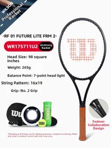 Wilson | Limited Edition Black Full Carbon Tennis Racket