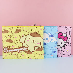 Elementary School Student Cute A5 File Bag Boys and Girls Cartoon Minimalist Stationery Box Gift Storage Bag File Zipper Bag
