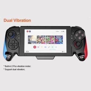 Ipega | Integrated Wired Controller Grip for Switch/Switch OLED – 6-Axis Gyro Dual Vibration Type-C Plug and Play
